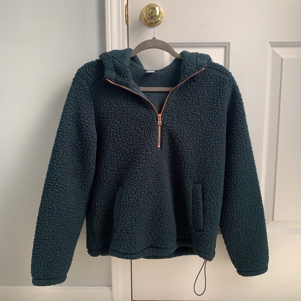Sherpa quarter zip